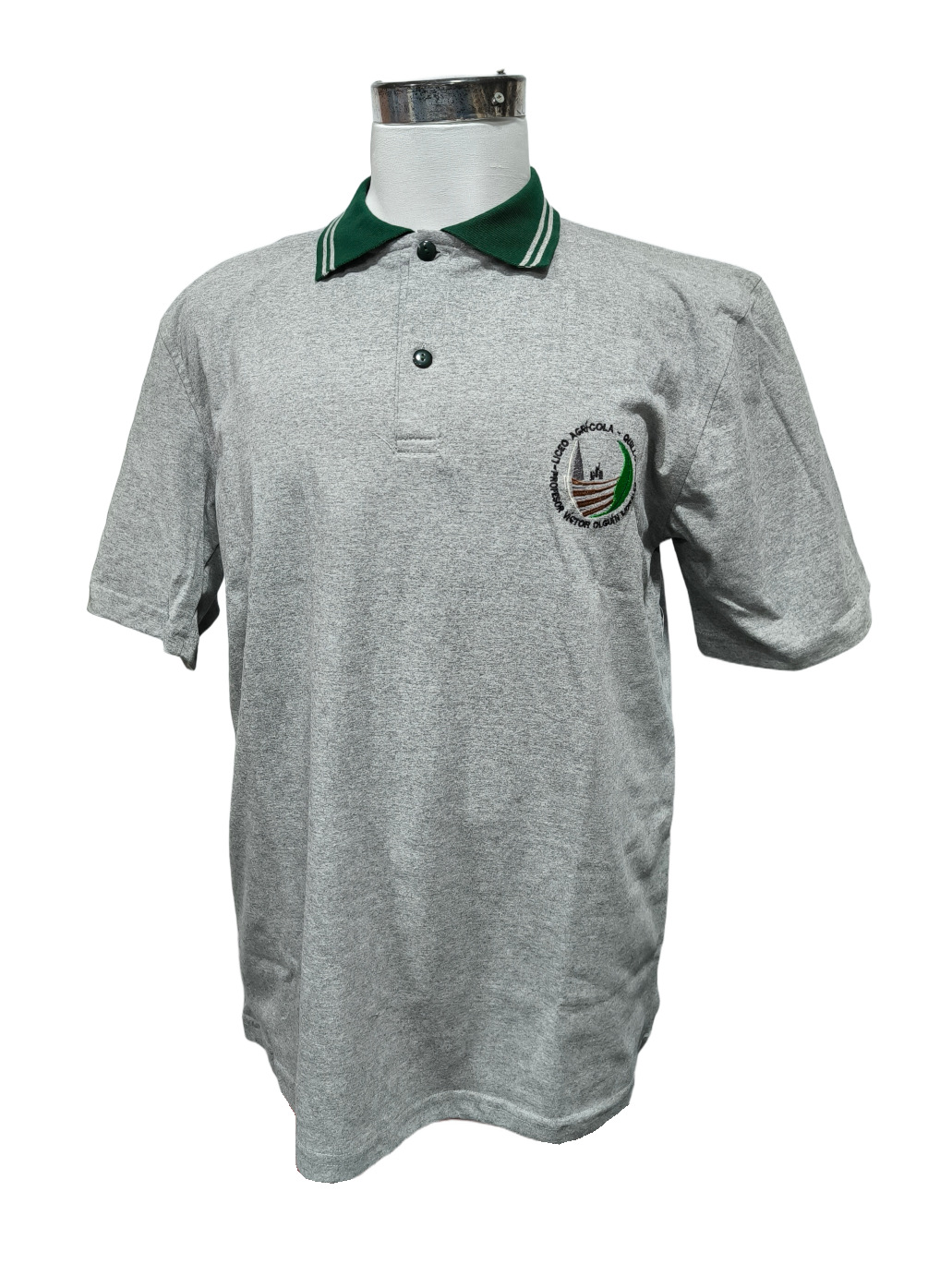 polera pique manga corta