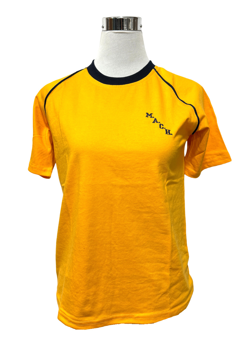 polera polo manga corta oro