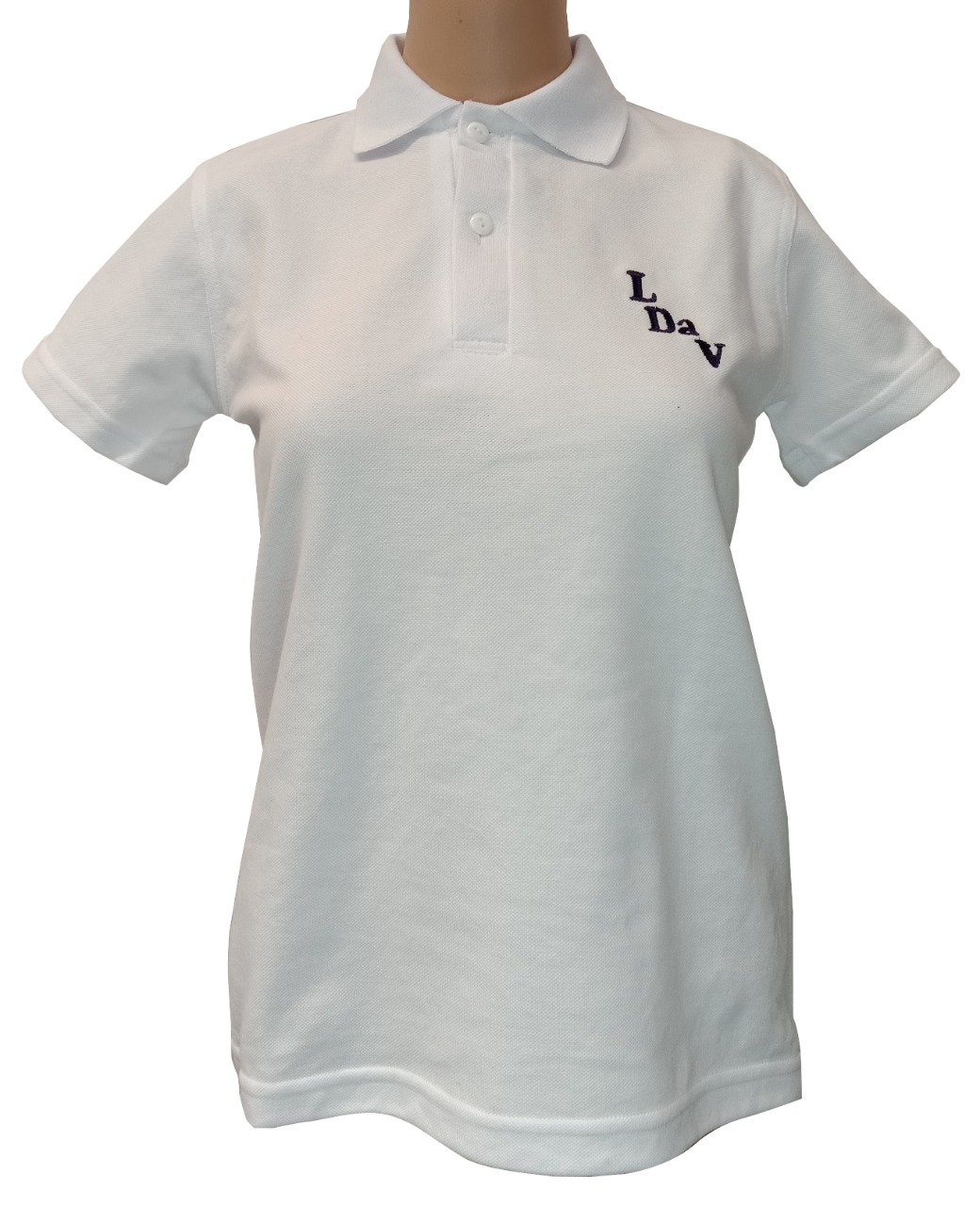 polera pique manga corta