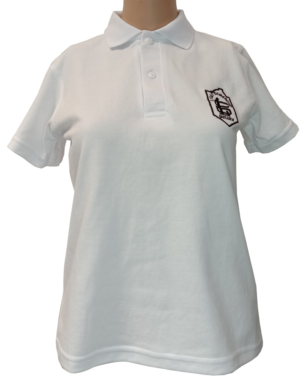 polera pique manga corta