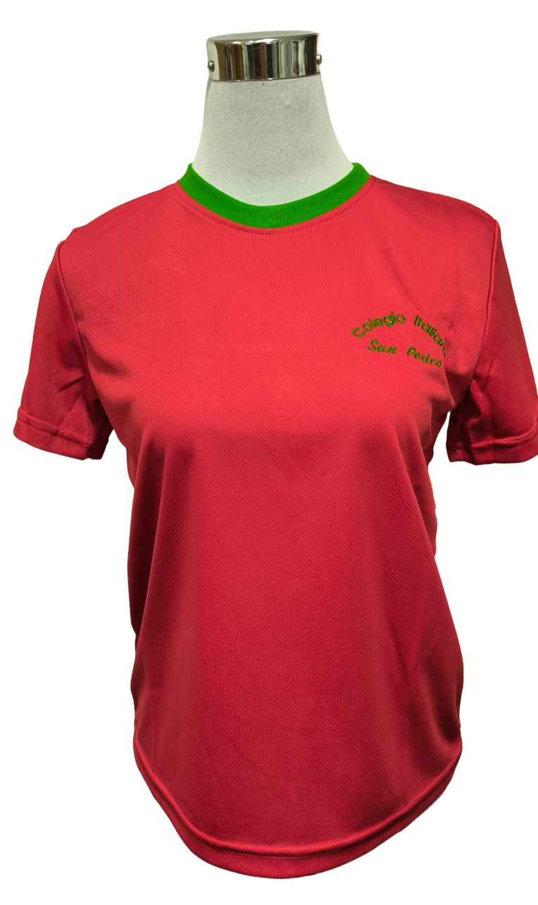 polera polo manga corta
