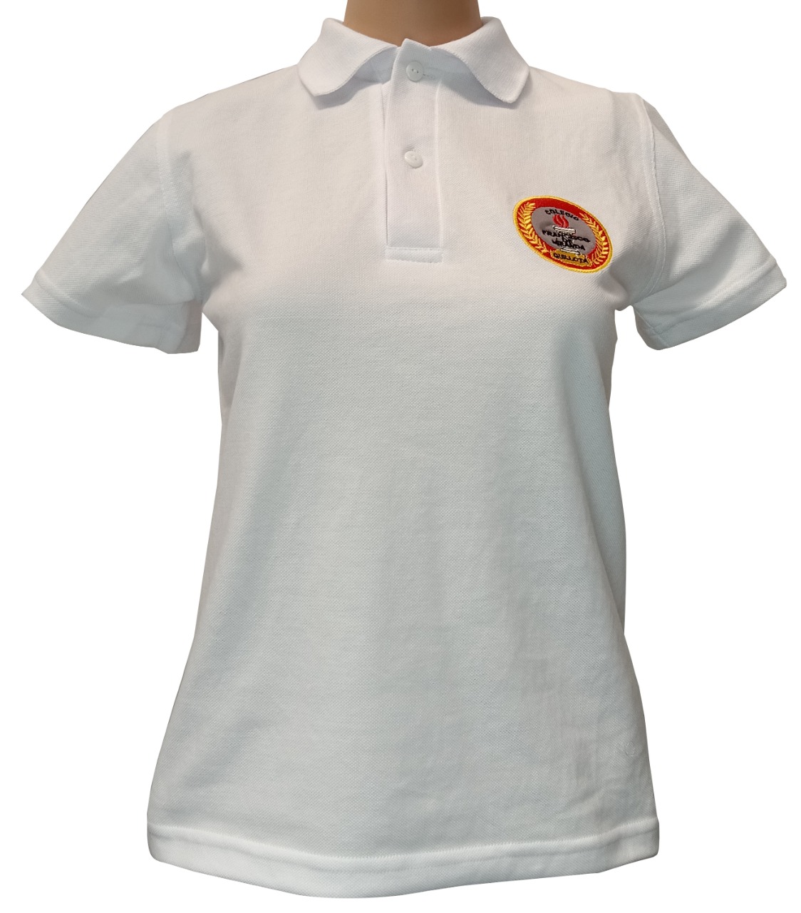 polera pique manga corta