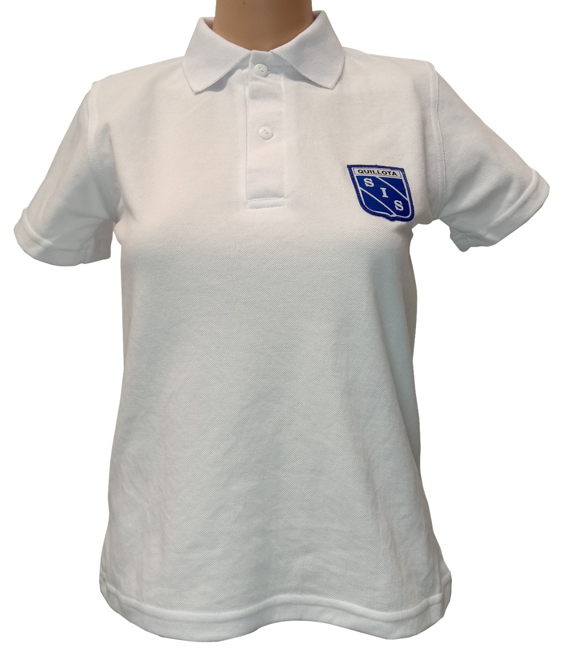 polera pique manga corta